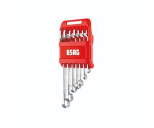Serie di 7 chiavi combinate professionali misure 8 - 19 - USAG 285 J/DS7