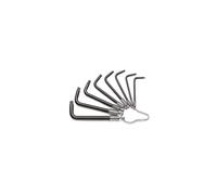 SERIE DI 8CHIAVI MASCHIO PIEGATE PER VITI CON IMPRONTA TORX® BRUNITE ART. 97TX/