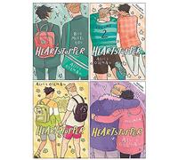 Serie di libri Heartstopper Volume 1-4 impostati da Alice Oseman