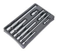 Serie di Prolunghe Testa Sferica 6,3 mm 1/4" 10 mm 3/8" 12,5 mm 1/2" 50-250 mm