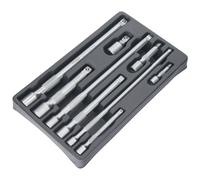 Serie di Prolunghe Testa Sferica 6,3 mm 1/4" 10 mm 3/8" 12,5 mm 1/2" 50-250 mm