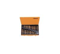 Beta Tools Serie di punte elicoidali cilindriche per ferro 414/C116 HSS-Tin in cassetta