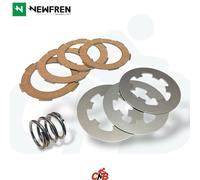 SERIE DISCHI FRIZIONE NEWFREN MODIFICA 4 DISCHI-1 MOLLA RINFORZATA VESPA 50 125