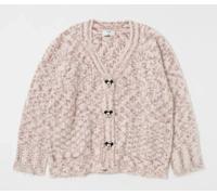 SERIE DISNEY CREATA da MUS FACE BUTTON Cardigan rosa / TOPOLINO NUOVO