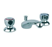 SERIE DORIA BATTERIA PER LAVABO ATTACCO 1/2 RUBINETTO
