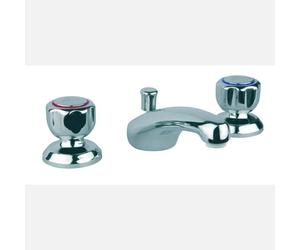 SERIE DORIA BATTERIA PER LAVABO ATTACCO 1/2 RUBINETTO