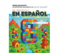 SERIE EDUCRAFT - LAS CRATÁSTICAS AVENTURAS DE LOS BLOCK BUDDIES!: CUADERNILLO PARA COLOREAR Y APRENDER NÚMEROS EN ESPAÑOL - ¡Colorea y traza!