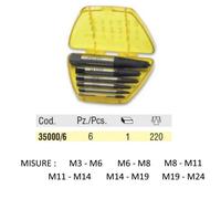 SERIE ESTRATTORI OMMA CONICI ( 6 PZ ) - Ferrero Ferramenta