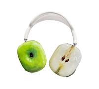 Serie Fruit per AirPods Max2 Custodia per Cuffie Custodia 3D per AirPods Accessori per Cuffie Decorazione Mela Verde