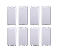 Serie Frutti Prese Interruttori Deviatori, Compatibile Con Vimar Plana (4, Copritasti Copriforo)