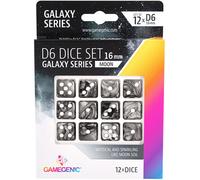 Serie Galaxy di qualità premium Gamegenic originale: set di dadi D6 16 mm (12 pe