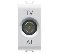 SERIE GEWISS CHORUS BIANCO ORIGINALE PRESA PLACCA SUPPORTO PULSANTE RJ45 SCHUKO