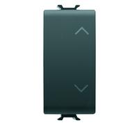 SERIE GEWISS CHORUS NERO SATINAT ORIGINALE PRESA PLACCA SUPPORTO PULSANTE SCHUKO