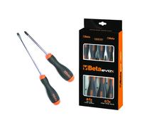 Serie Giraviti Beta Art. 1203E/D7 - Set 7 Pz (4 Taglio, 3 Croce) - Ergonomici e