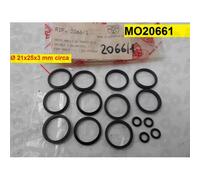Serie gommini cannette testa cilindri motore per Fiat 500F anni 60