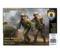 Serie Guerra Ucraina-Russia. Kit N. 2. Reggimento Azov, Difesa Di Mariupol, Marc