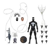 Serie Hasbro Marvel Legends Maximum, Spider-Man simbionte, action figure collezionabile deluxe da 15 cm, ispirata ai fumetti di Spider-Man, con punti di snodo fantastici e accessori spettacolari