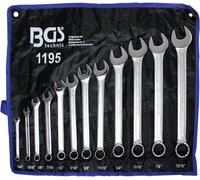 Serie Kit Set 12 PZ Chiavi Combinate Fisse e Stella in Pollici Pollice BGS1195