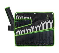 Serie Kit Set 21 Chiavi Combinate A Stella E Fisse Inglesi Da 6 a 32mm 19101121