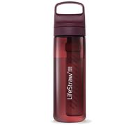 Lifestraw Go 2.0 bottiglia da viaggio con filtro 650ml merlot me away (650 ml)