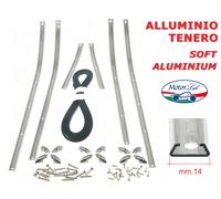 SERIE LISTELLI STRISCE PEDANA ALLUMINIO Vespa 50 Special 125 Primavera Et3