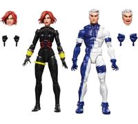 Serie Marvel Legends Avengers Black Widow & Quicksilver Action Figure