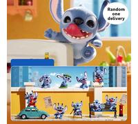 Serie "Monello" Stitch Blind Box Figurina, Varie pose da monello, lavorazione raffinata, design di scene multiple, adatto per esposizione su scaffale e come regalo (1 pezzo casuale spedito) Tagli Unic