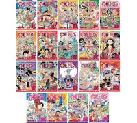 Serie One Piece, Set di 19 Libri Manga, Volumi 91-109, di Eiichiro Oda