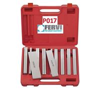 SERIE PARALLELE IN ACCIAIO TEMPRATE E RETTIFICATE IN COPPIA DI PRECISIONE FERVI MORSA FRESA CNC