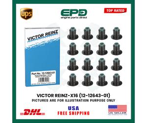 Serie Paraolio Stelo Valvola Victor Reinz 12-12643-01 Per Ford Focus 2.0L