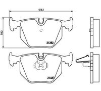 Brembo P 06 044 - Pastiglia Freno - Posteriore