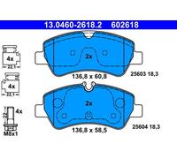 SERIE PASTIGLIE FRENO 602618 13.0460-2618 KIT PASTICCHE FRENI