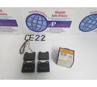 SERIE PASTIGLIE FRENO ANT. ALFA ROMEO ALFETTA GIULIA GTV SPIDER PORSCHE 356 911