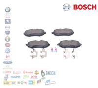 Set di pastiglie freno BOSCH 0 986 494 262, anteriore