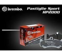 PASTIGLIE FRENO ANTERIORI BREMBO SPORT FIAT ABARTH 595 1.4 CON DISCHI DA 305 mm.