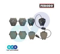 SERIE PASTIGLIE FRENO ANTERIORI FERODO AUDI A8 FDB1710