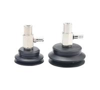 Serie PBT Manipolatore a 2 strati Accessori Pneumatici Industriali Gomma Ventosa Ventosa Mandrino (PBT-50 Bianco)