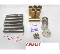 Serie perni balestra e biscottino posteriore per Fiat 650 OM Tigrotto, CFM147
