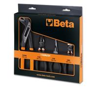 SERIE PINZE UNIVERSALI 4 PZ FOSFATATE CROMATE BETA 1169N/D4