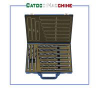 ASSORTIMENTO DI 10 PUNTE ELICOIDALI ATTACCO CONICO P057