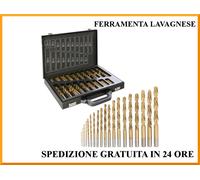 Serie punte HSS Trattamento Titanium misura 1-10 116 pezzi