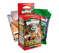 Serie Roblox - Find The Skifidol Brainrot Card, Blister da 25 carte da gioco inedite e 14 carte da gioco serie Gamma - SET SECONDO