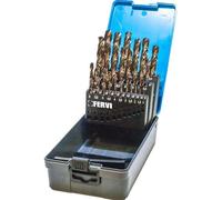 SERIE SET 25 PZ PUNTE IN HSS RETTIFICATE AL COBALTO PER TRAPANO 1-13 MM METALLO