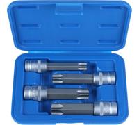 SERIE SET 4pz CHIAVI A BUSSOLA 1/2" INSERTO TORX CON FORO T70-T100 CONDOR