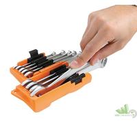 SERIE SET 9 CHIAVI COMBINATE TIPO CORTO BETA 42/SC9I MISURE 8÷19MM CROMATE