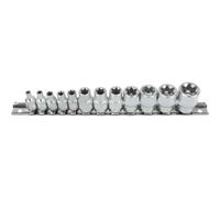 SERIE SET BUSSOLE 12pz 1/4 3/8 FEMMINA PROFILO TORX-E40-20 CONDOR