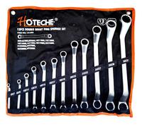 Serie set chiavi inglesi poligonali curve kit 12 pz astuccio 6-32mm Art.191005