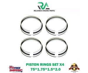 Serie Set Di Fasce Elastiche Pistone Vertex Per Citroën C3 C4 Dispatch