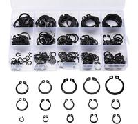 SERIE SET KIT ASSORTIMENTO 300 ANELLI SEEGER RONDELLE ELASTICO E-CLIPS