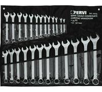 SERIE SET KIT CHIAVI COMBINATE 25 PZ CROMATE 6 - 32 MM CROMO VANADIO FERVI 0223